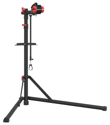 Obrázok produktu pre vidaXL Stojan na bicykel Skladací nastaviteľný 92-152 cm Červená oceľ