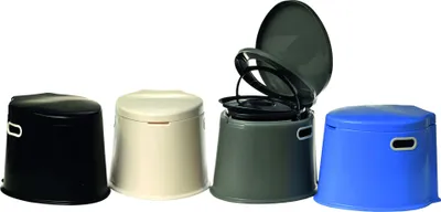 Produktbild von Yachticon Camping Eimer Toilette weiß 106040591700000