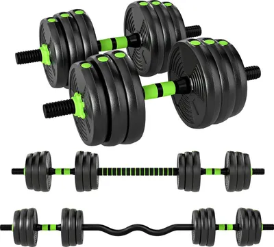Produktbild von Verstellbares Hantelset 20 kg - 3-in-1 Heimfitnessgerät