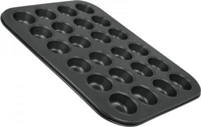 Image de Plaque à pâtisserie Metaltex pour 24 pâtisseries 4.5 cm