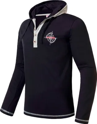Produktbild von Nebulus Hoody/Longsleeve MADS Herren, Hoody, mit Kapuze, Cardigan, P1362 - Herren, schwarz, 3XL