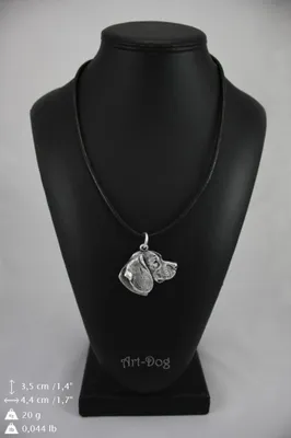 Image de Beagle III - collier avec chien, pendentif argenté pour les amoureux des chiens, bijou unique de la marque Art-Dog