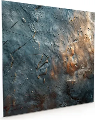 Produktbild von Küchenrückwand Spritzschutz Glas mit Motiv Metallische Oberfläche 40 x 40 cm