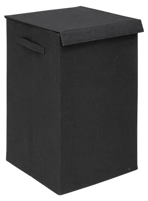 Zdjęcie produktu dla Koszyk do sortowania i prania Eureka - 74 litry - beżowy - 37 x 37 x 60 cm - MDF/tkanina poliestrowa