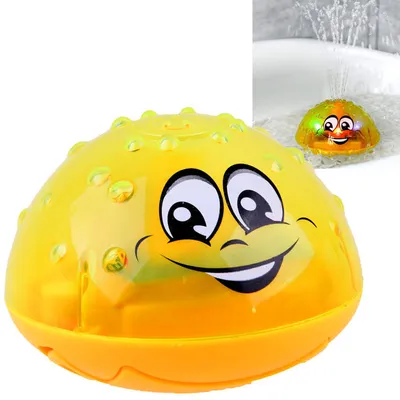 Obrázok produktu pre Svietiaca plávajúca fontána do kúpeľa, žltá Jokomisiada
