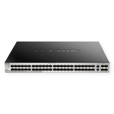 Zdjęcie produktu dla D-Link DGS-3130-54S, Zarządzany, L3, Możliwości montowania w stelażu