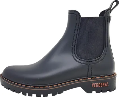 Image de Verbenas, chaussures pour femmes, bottines, bottes à enfiler, bottes, noir, chaussures de loisirs