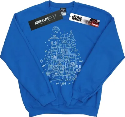 Produktbild von Star Wars - "Empire" Sweatshirt für Herren BI45899 (3XL) (Königsblau)