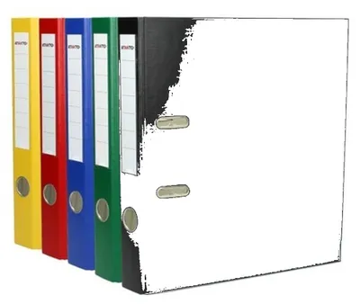 Obrázek produktu pro A4 pořadač 8 cm šedý Herlitz pákový mechanismus