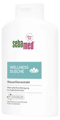 Obrázek produktu pro Sebamed Wellness sprchový gel s extraktem z leknínu, jemné čištění, 400 ml