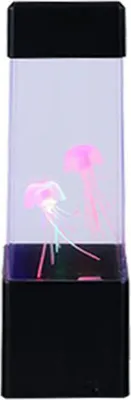 Produktbild von Quallenlampen & Lavalampen – Quallenlichter mit Aquarienbeleuchtungs-Charme, stilvolle Dekoration für Zuhause & Büro