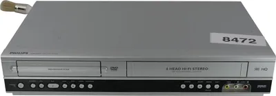 Zdjęcie produktu dla Philips DVP3055V/19 | Magnetowid VHS / odtwarzacz DVD