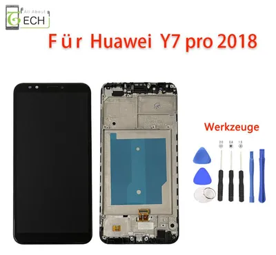 Produktbild von Für Huawei Y7 Pro 2018 Y7 prime 2018 Y7 2018 LCD mit Rahmen Display Touch Screen