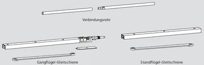 Produktbild von DORMAKABA Gleitschiene G 96 GSR K8/K12