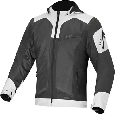 Produktbild von LS2 Bolton Air wasserdichte Motorrad-Textiljacke, grün/grau, L