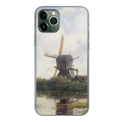 Produktbild von MuchoWow® Handyhülle Schutzhülle Hülle für iPhone 11 Pro Malerei - Mühle - Alte Meister Silikon Softcase Handy Hülle - Handy