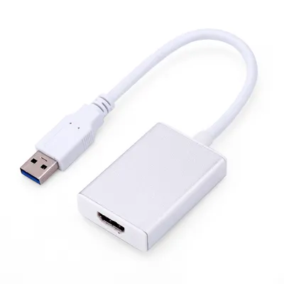 Zdjęcie produktu dla Kabel konwertera, adapter graficzny wyświetlacza, adapter kabla konwertera, kabel konwertera USB 3.0, adapter konwertera, konwerter graficzny wyświetlacza