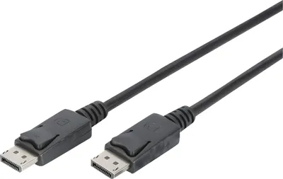 Produktbild von DIGITUS DisplayPort Anschlusskabel 3m 4K schwarz