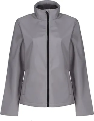 Produktbild von Regatta Standout TRA628 | Herren Ablaze Printable Softshell Jacket - Farbe: Rock Grey/Black - Größe: XL