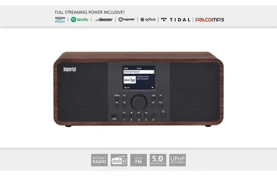 Imagen del producto de Imperial Dabman i205, Internet, analógico y digital, DAB, DAB+, FM, 87,5 - 108 MHz, 174 - 240 MHz, 174 - 240 MHz