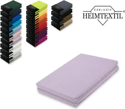 Product image showing stacked color samples and a folded bed sheet.
