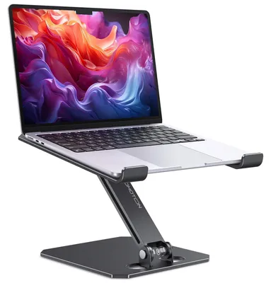 Obrázok produktu pre Nastaviteľný stojan na notebook z hliníka, ergonomický a skladací