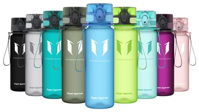 Zdjęcie produktu dla Butelka na napoje Super Sparrow 500 ml, bez BPA, idealna do uprawiania sportu