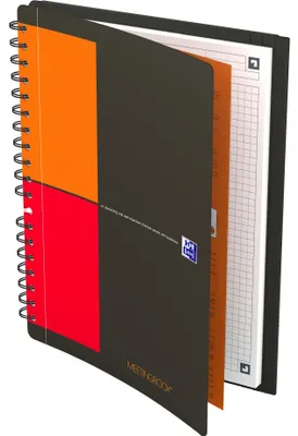Produktbild von Oxford International Collegeblock "MEETINGBOOK" B5 kariert 80 Blatt