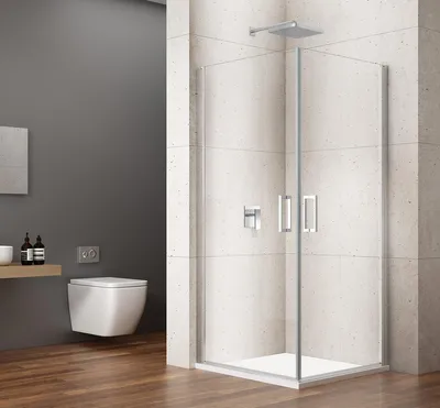 Produktbild von Gelco LORO Duschtür für Eckeingang 900mm, Klarglas