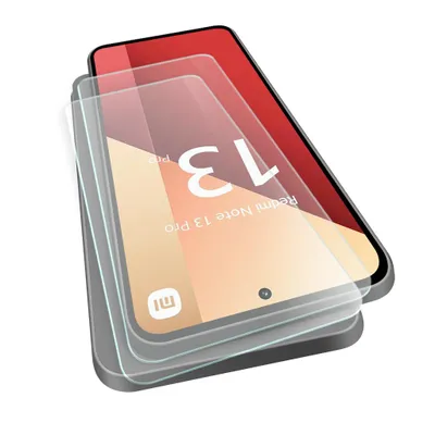 Produktbild von 2x Xiaomi Redmi Note 13 Pro Schutzglas Panzerfolie Displayschutz Echtglas 9H