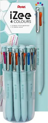 Zdjęcie produktu dla Długopis Pentel BXC470-LC Pentel wielokolorowy biros iZee, jasnoniebieski