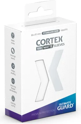 Obrázok produktu pre Rukávy Ultimate Guard Cortex štandardnej veľkosti matné biele (100)