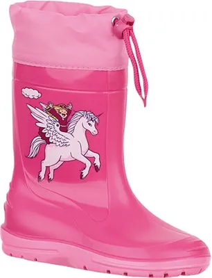 Produktbild von Beck Mädchen Regenstiefel Einhorn, pink, PVC, 5131101/27