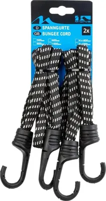 Produktbild von M-Wave Bungee Multi 60 Spanngurt Fahrrad Gepäckträger Spanngummi schwarz 600 mm