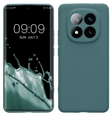Produktbild von kwmobile Handyhülle für Xiaomi Redmi Note 14 Pro+ 5G / Redmi Note 14 Pro Plus 5G Hülle - weiches Handy Silikon Case - Schutzhülle Cover - Arctic Night