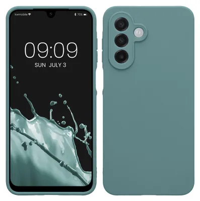 Produktbild von kwmobile Handyhülle für Samsung Galaxy A18 4G / 5G Hülle - weiches Handy Silikon Case - Schutzhülle Cover - Arctic Night