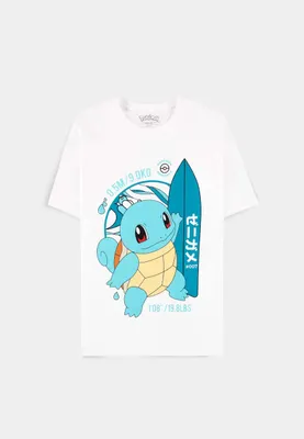 Immagine prodotto di Pokémon - Schiggy Surfin - Maglietta