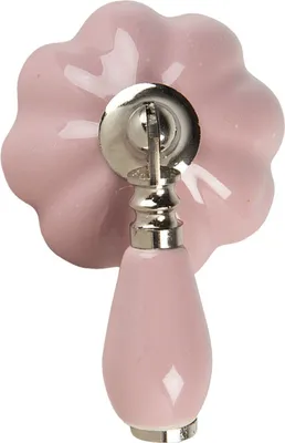 Produktbild von Clayre & Eef Türknauf 4x8x6 cm Rosa Keramik