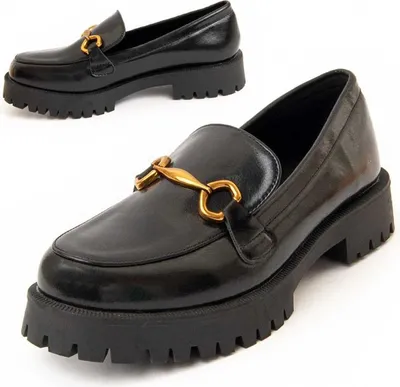 Produktbild von Montevita Platform Mokassin Macca3 Schwarz