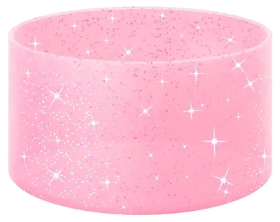 Produktbild von Glitzernde Silikon-Schutzhülle, kompatibel mit 24oz, 32oz und 40oz, Bling-Becherhülle, Bodenschutz, kompatibel mit