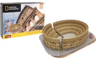 Produktbild von 3D-Leuchtpuzzle – Kolosseum – Bausatz – EXPLORA – 131 Teile – Ab 8 Jahren