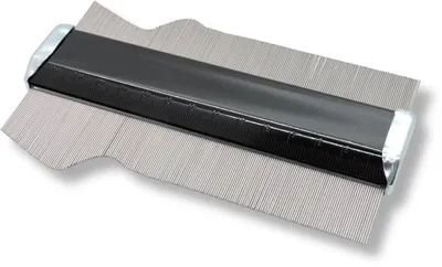 Produktbild von Shinwa 45002 Konturenlehre A, 150 mm, hochwertige Kopierlehre aus Edelstahl