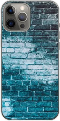 Produktbild von König Design Hülle kompatibel mit Apple iPhone 14 Plus Kunststoff Soft Handyhülle - Handy Case Ziegelwand