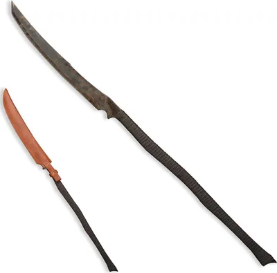 Produktbild von LQZJG 0166 Lange Schwertmachete 52HRC, Full Tang, Outdoor, Jagd, Camping 120cm