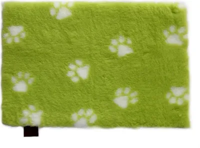 Produktbild von Vetbed Isobed SL -Paw- limegreen 75 x 100cm