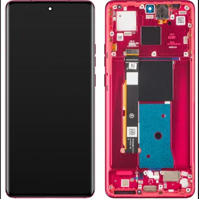 Produktbild von Motorola Edge 40 LCD-skärm Original - Röd