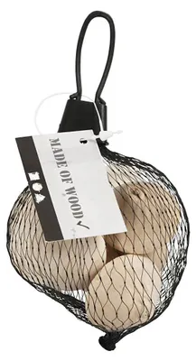 Obrázek produktu pro Creativ Company CC Dřevěné houby 4,5-6,5 cm 3 kusy