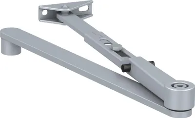 Produktbild von GEZE - Rastfeststellarm Silber - für Türschließer TS 2000V/TS4000 - 1400-0012