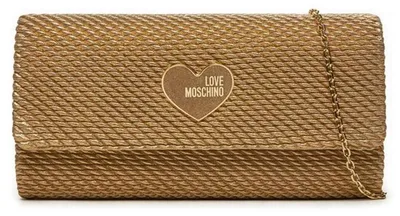 Zdjęcie produktu dla Torebka na ramię Love Moschino, damska, kolor złoty, uniwersalny rozmiar