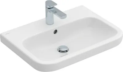 Produktbild von V&B Waschtisch Architectura 65x47cm, 1 Hahnl., m ÜL, weiß C-plus